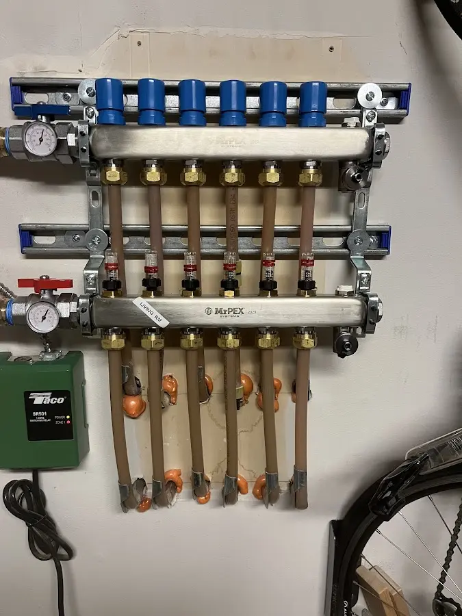 Plumber performing Leak Detection at a residential property in Philadelphia